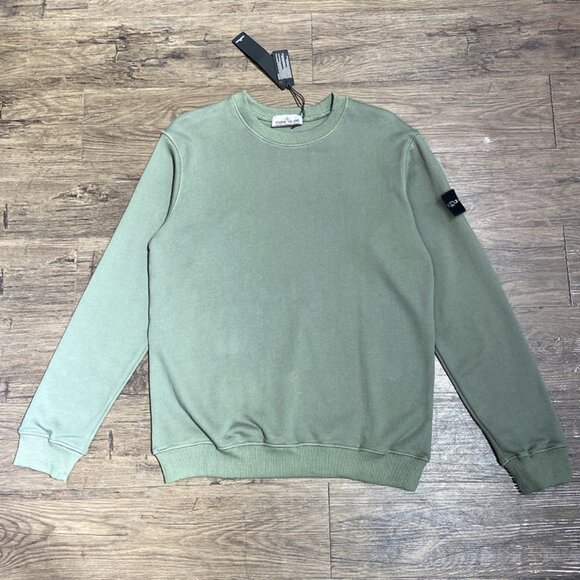 Stone Island Compass Armband Crew Neck Sweatshirt - Picture 1 of 7